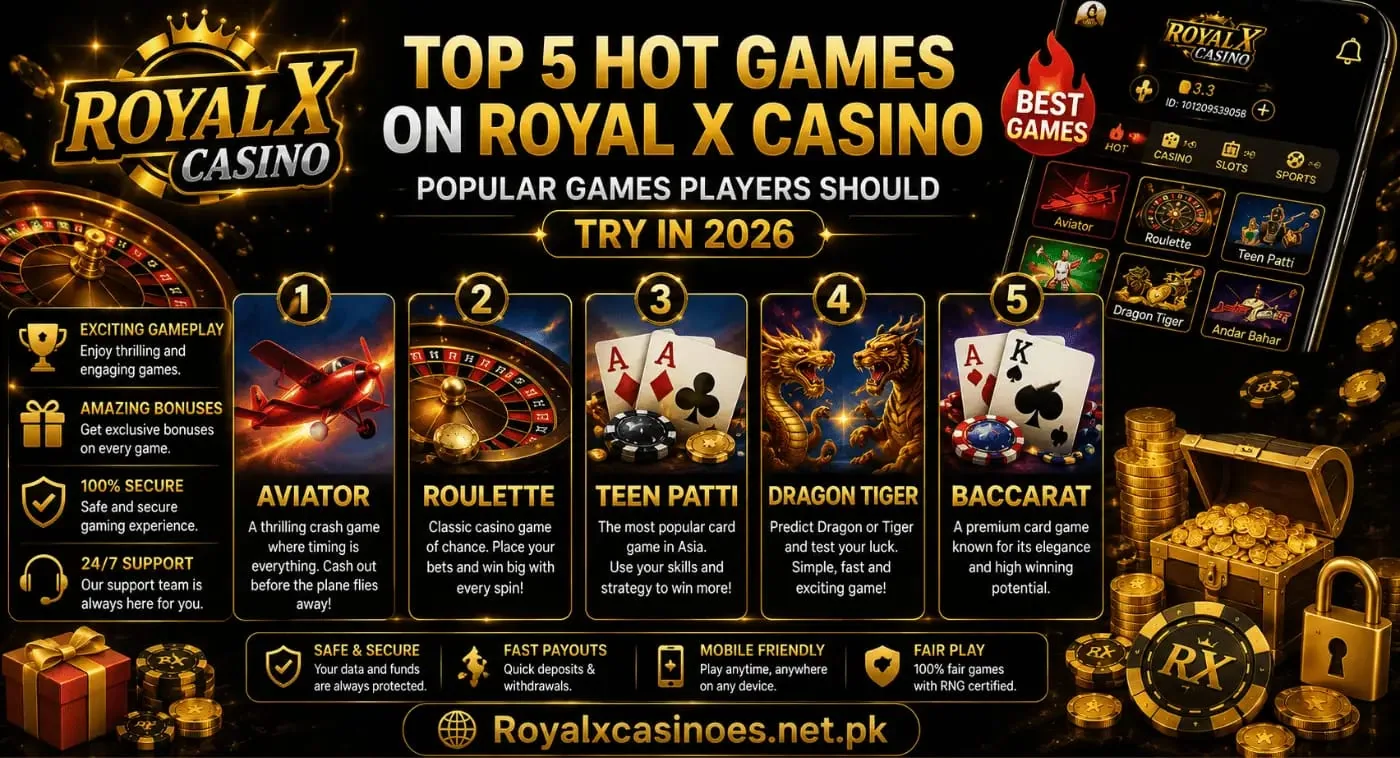 Royal x Casino official app